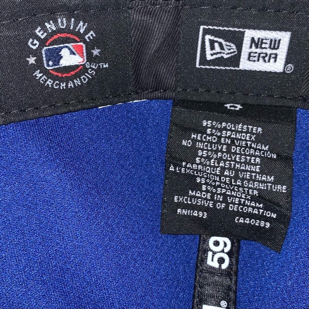 Los Angeles Dodgers New Era Clubhouse Batting Practice 59FIFTY Fitted Hat-New - Picture 9 of 9